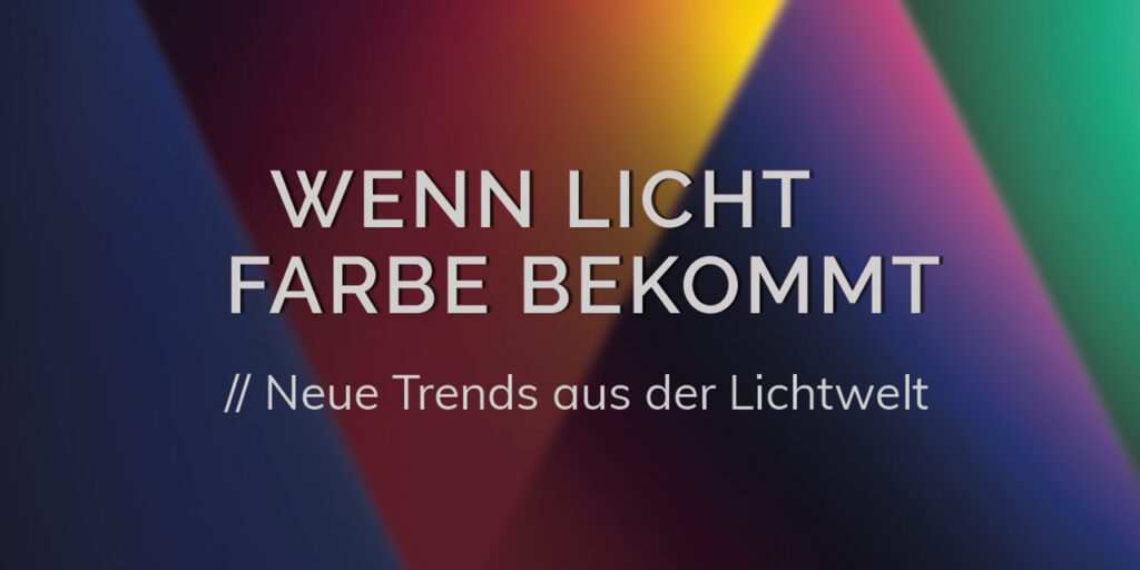 Neue Trends aus der Lichtwelt – Mehr Farbe im Lichtdesign bei Occhio und Deltalight